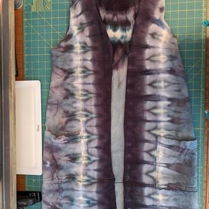 Brightly Twisted/Detroit Dye House knit vest